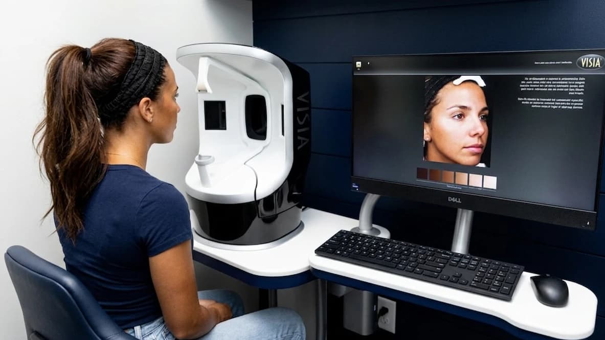 Análisis facial con VISIA